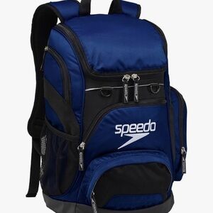 Speedo Unisex-Adult Large Teamster Backpack 35-Liter, Navy